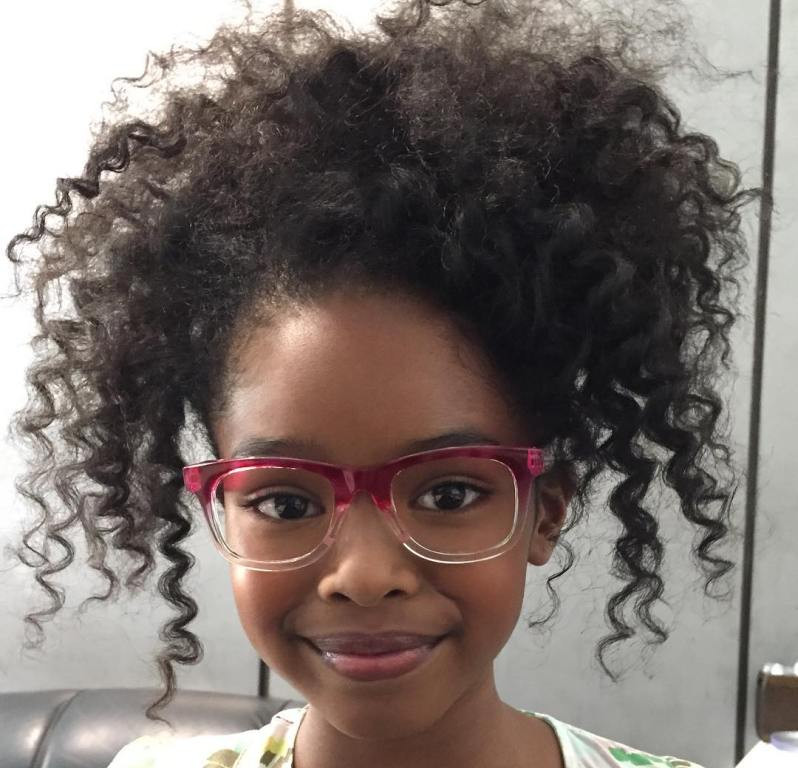 Hairstyles For Little Girls With Natural Hair
 13 Natural Hairstyles for Kids With Long or Short Hair