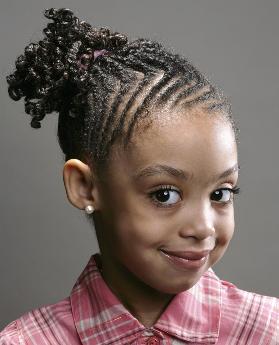 Hairstyles For Little Girls With Natural Hair
 64 Cool Braided Hairstyles for Little Black Girls – HAIRSTYLES