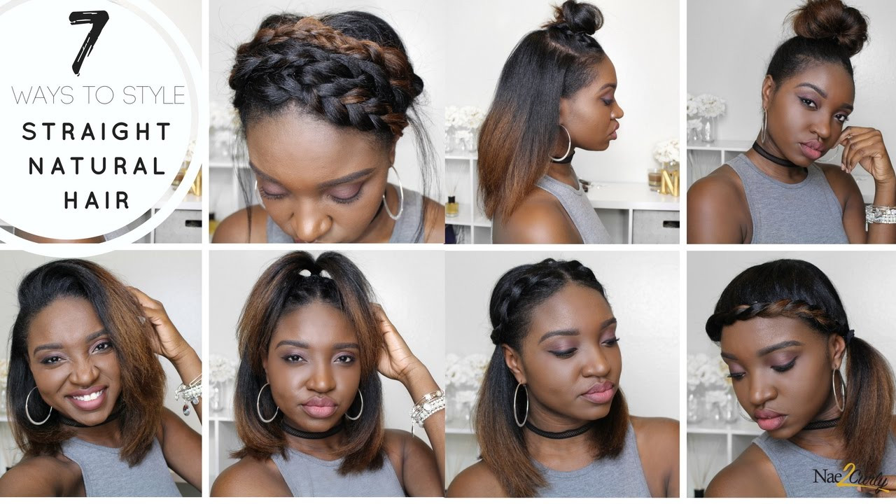 Hairstyles For Naturally Straight Hair
 7 Styles for Straight Natural Hair