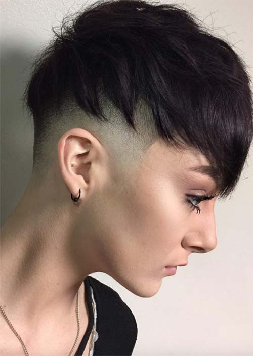 Hairstyles For Undercut
 51 Edgy and Rad Short Undercut Hairstyles for Women Glowsly