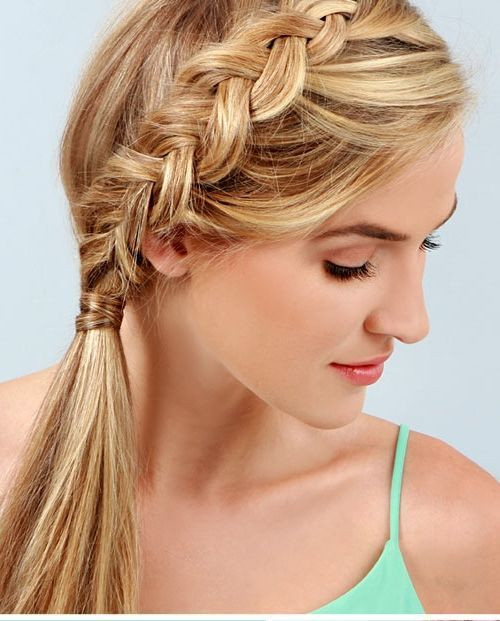 Hairstyles Ponytails
 Braided Ponytail Hairstyles