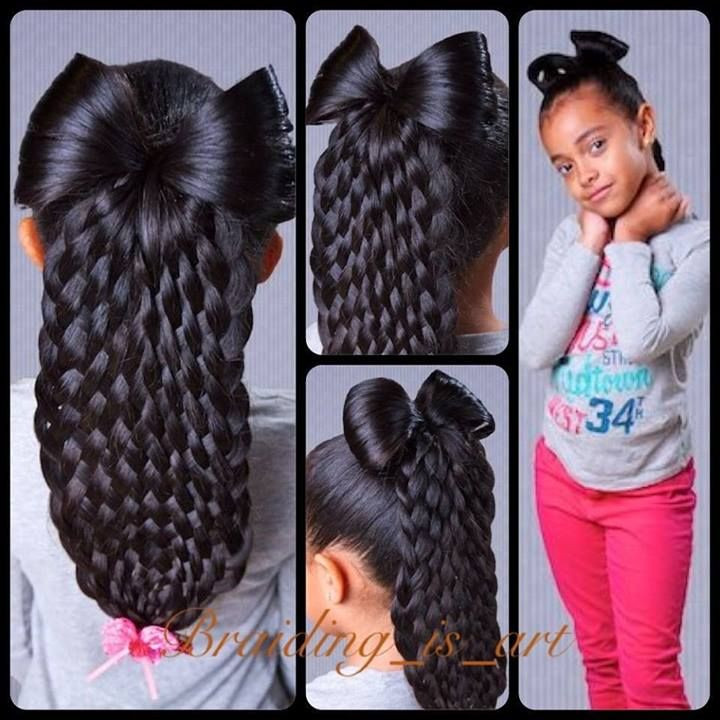 Hairstyles With Weave For Kids
 Summer hairstyles for Little Girl Braid Hairstyles With