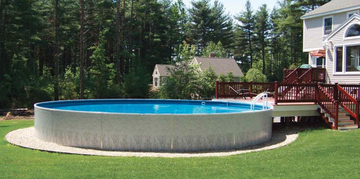 Best ideas about Half Inground Pool
. Save or Pin Semi Inground Swimming Pool Kits Now.