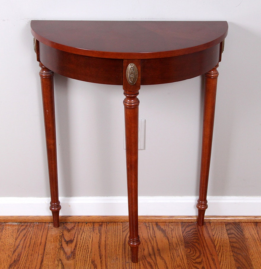 Best ideas about Half Moon Entryway Table
. Save or Pin Cherry Half Moon Foyer Table EBTH Now.