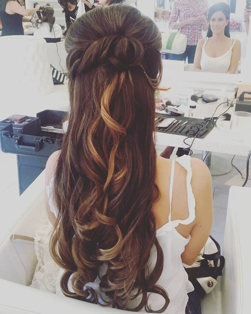 Half Up Half Down Wedding Hairstyles For Bridesmaids
 Half Up Half Down Wedding Hairstyles – 50 Stylish Ideas