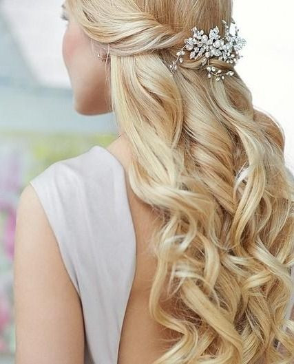 Half Up Half Down Wedding Hairstyles For Bridesmaids
 15 Latest Half Up Half Down Wedding Hairstyles for Trendy