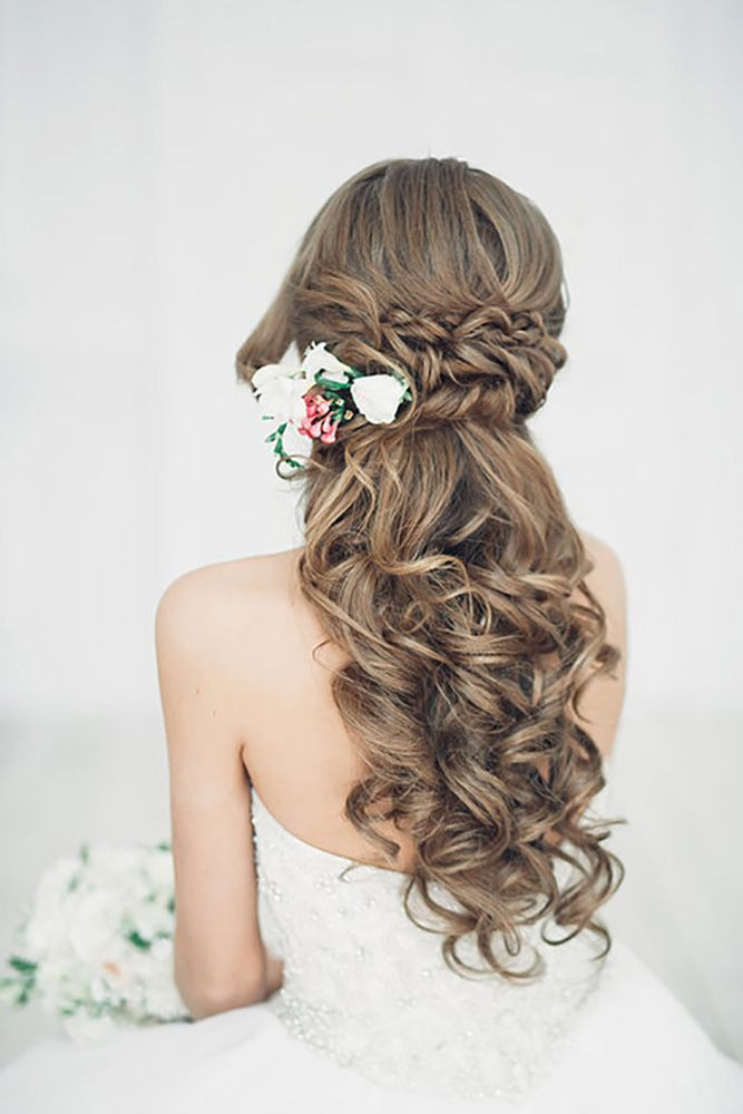 Best ideas about Half Up Wedding Hairstyles
. Save or Pin 38 Gorgeous Half Up Half Down Wedding Hairstyles Wedding Now.