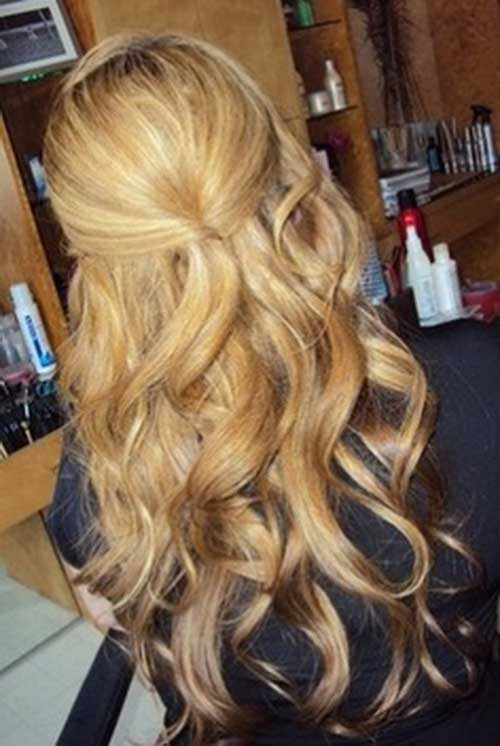 Halfup Prom Hairstyles
 20 Half Up Half Down Curly Hairstyles