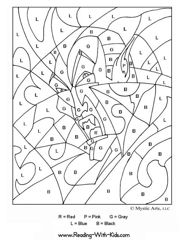 Halloween Coloring By Number Pages
 Halloween Color By Numbers Coloring Home