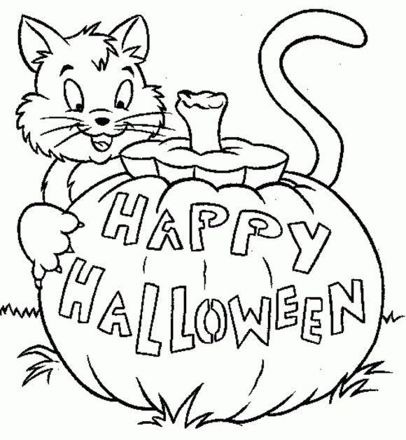 Halloween Coloring Pages For Girls
 Coloring Pages Knockout Halloween Coloring Pages For