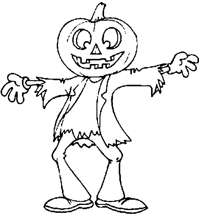 Halloween Coloring Sheet
 Free Printable Halloween Coloring Pages For Kids