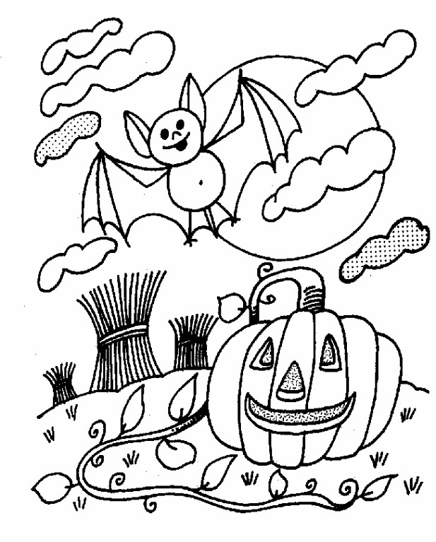 Halloween Coloring Sheets For Kids
 Free Printable Halloween Coloring Pages For Kids