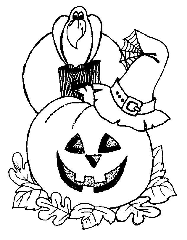 Halloween Free Coloring Pages Printable
 Free Printable Halloween Coloring Pages For Kids