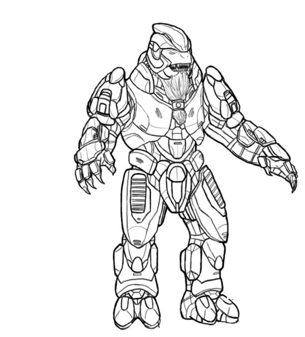 Halo Coloring Book
 Free Printable Halo Coloring Pages For Kids