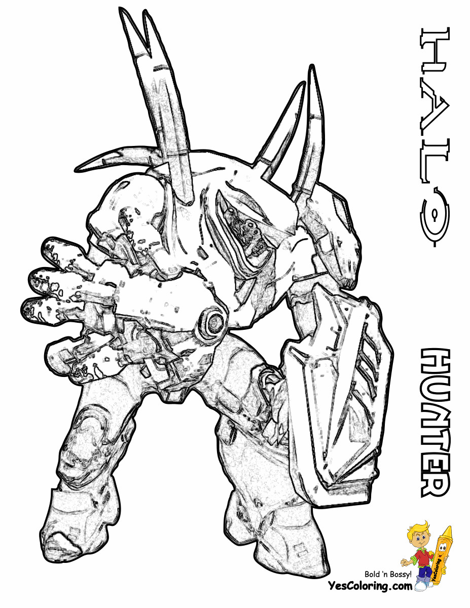 Halo Coloring Book
 Hardy Halo Reach Coloring Printables Free