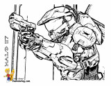 Halo Master Chief Coloring Sheets For Kids
 Fearless Halo 3 Coloring Sheets Halo 3 Free