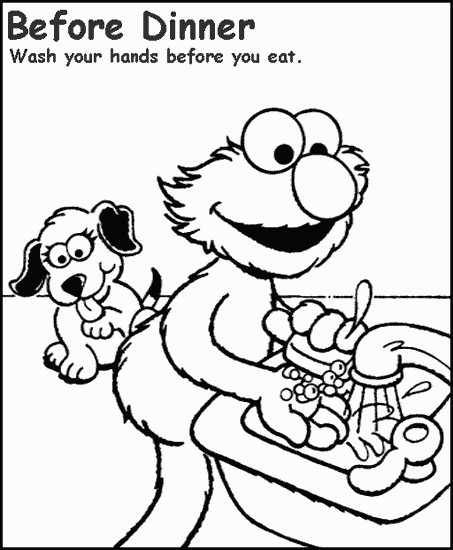 Handwashing Coloring Pages
 Wash Your Face And Hands Colouring Pages