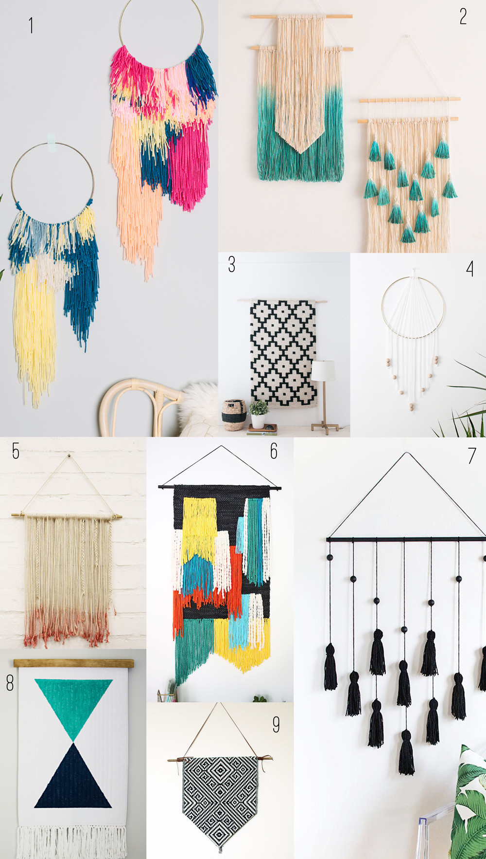 Best ideas about Hanging Wall Art
. Save or Pin 9 AMAZING DIY WALL HANGINGS Tell Love and Party Now.