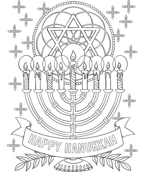 Best ideas about Hanukkah Printable Coloring Sheets
. Save or Pin Happy Hanukkah Menorah Coloring Page Now.