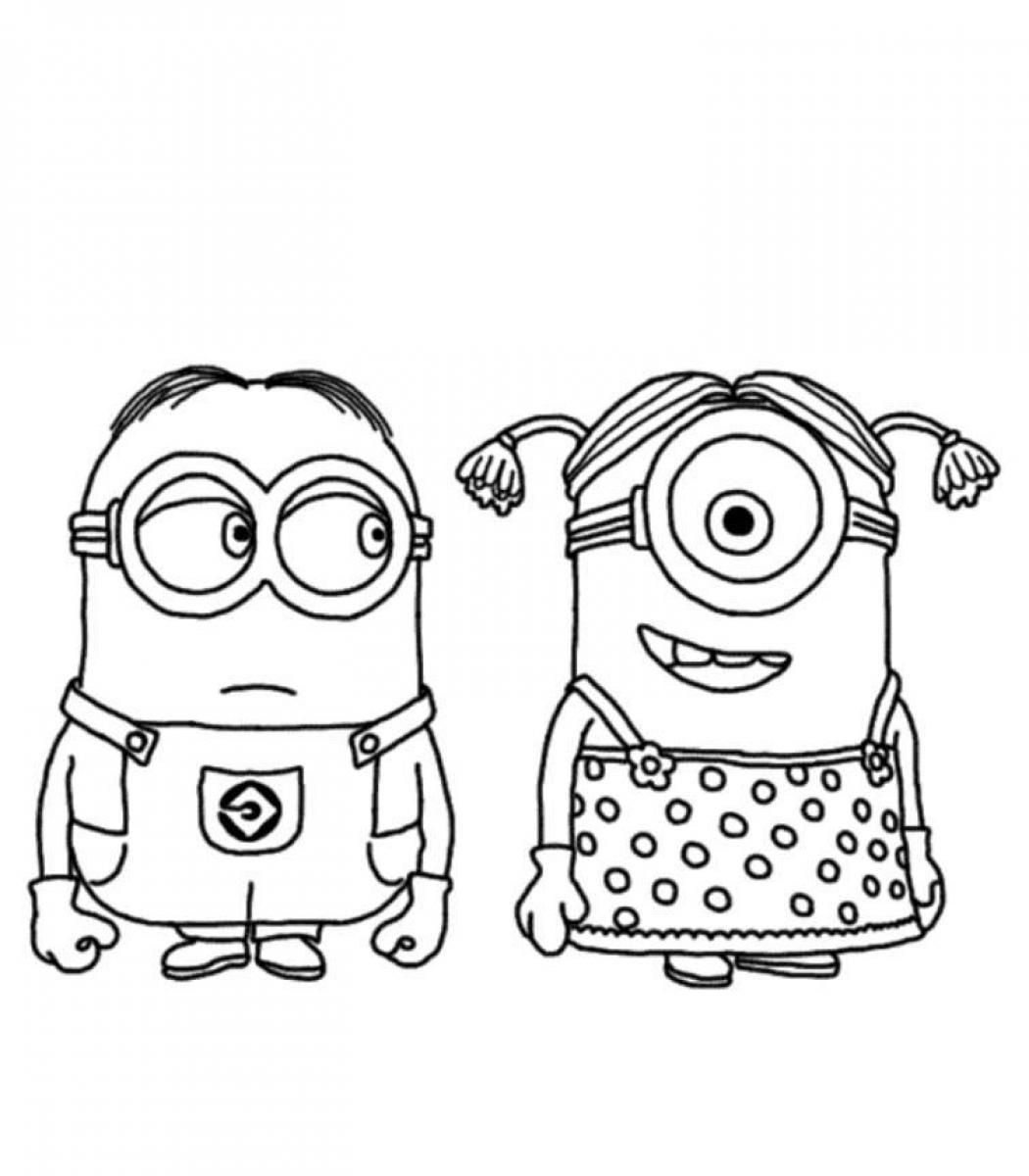 Happy Birthday Coloring Pages For Teens
 minion coloring pages printable minion coloring pages