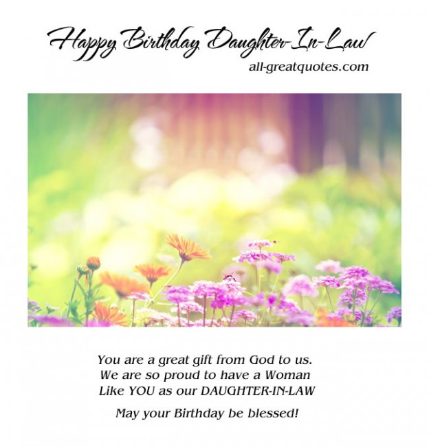 Happy Birthday Daughter In Law Funny
 Mean Daughter In Law Quotes QuotesGram