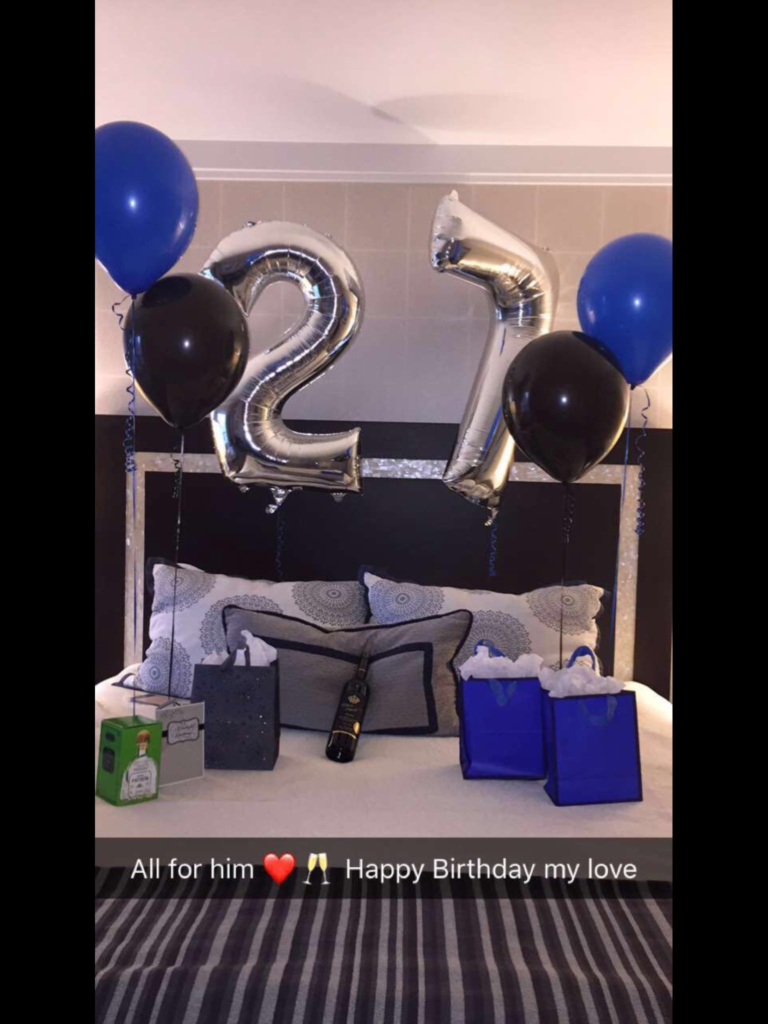 Happy Birthday Gifts For Him
 Birthday Surprise For Him Boyfriends