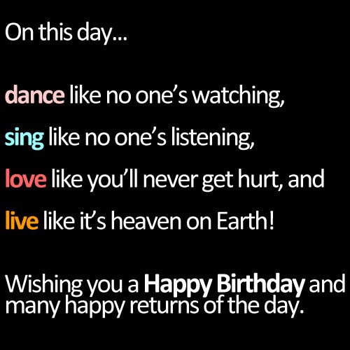 Best ideas about Happy Birthday Inspirational Quotes
. Save or Pin 22 Best Happy Birthday Quotes – Life Quotes Now.