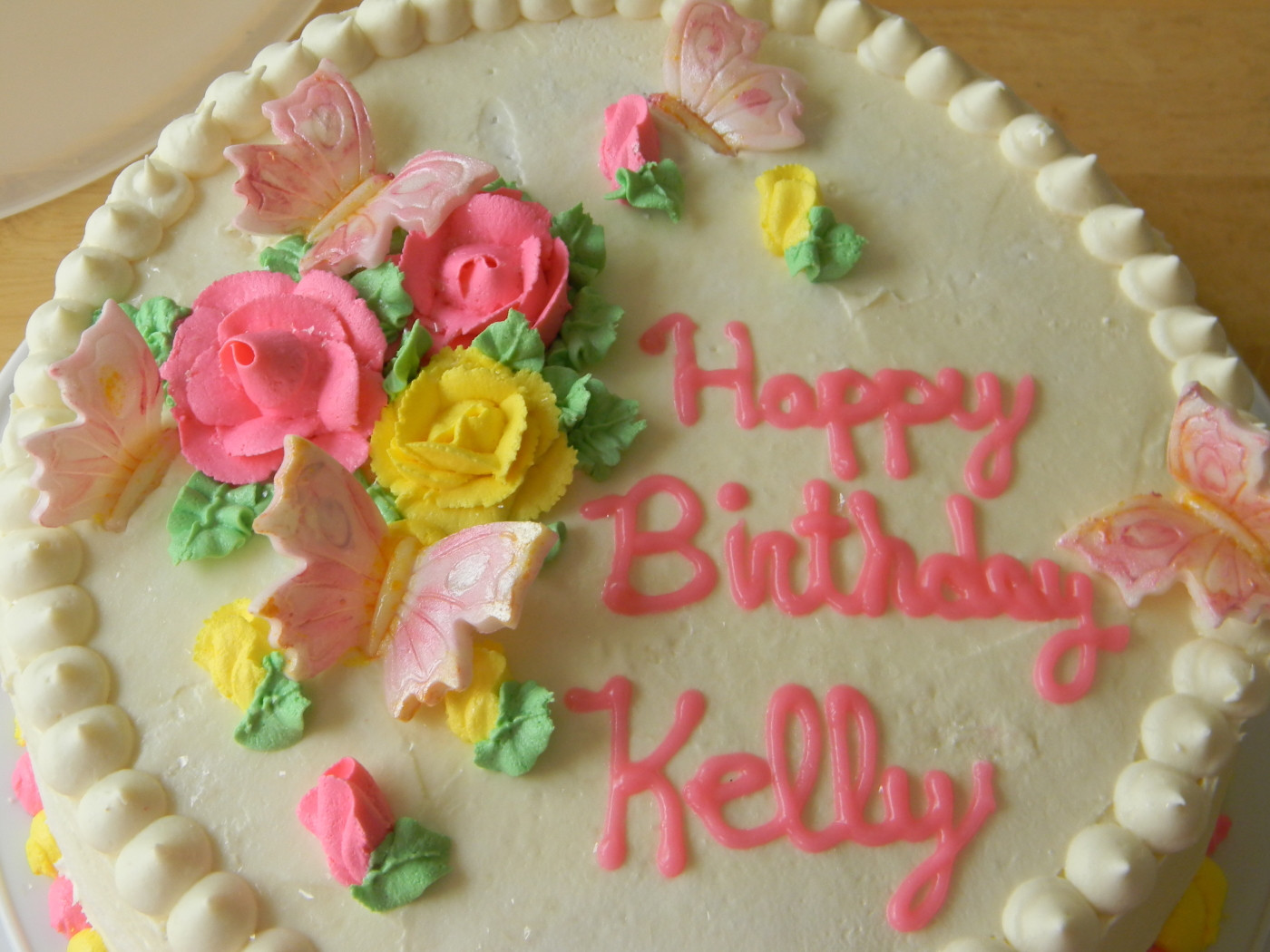 Happy Birthday Kelly Cake
 Pin Peace Sign Invites Printable Cake on Pinterest