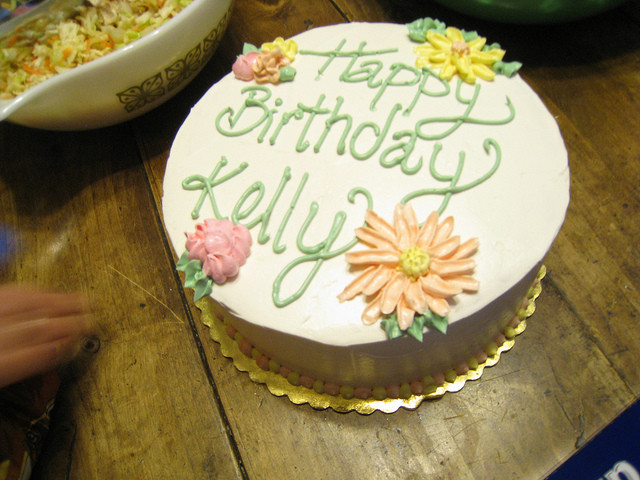 Happy Birthday Kelly Cake
 Kelly s Birthday Cake