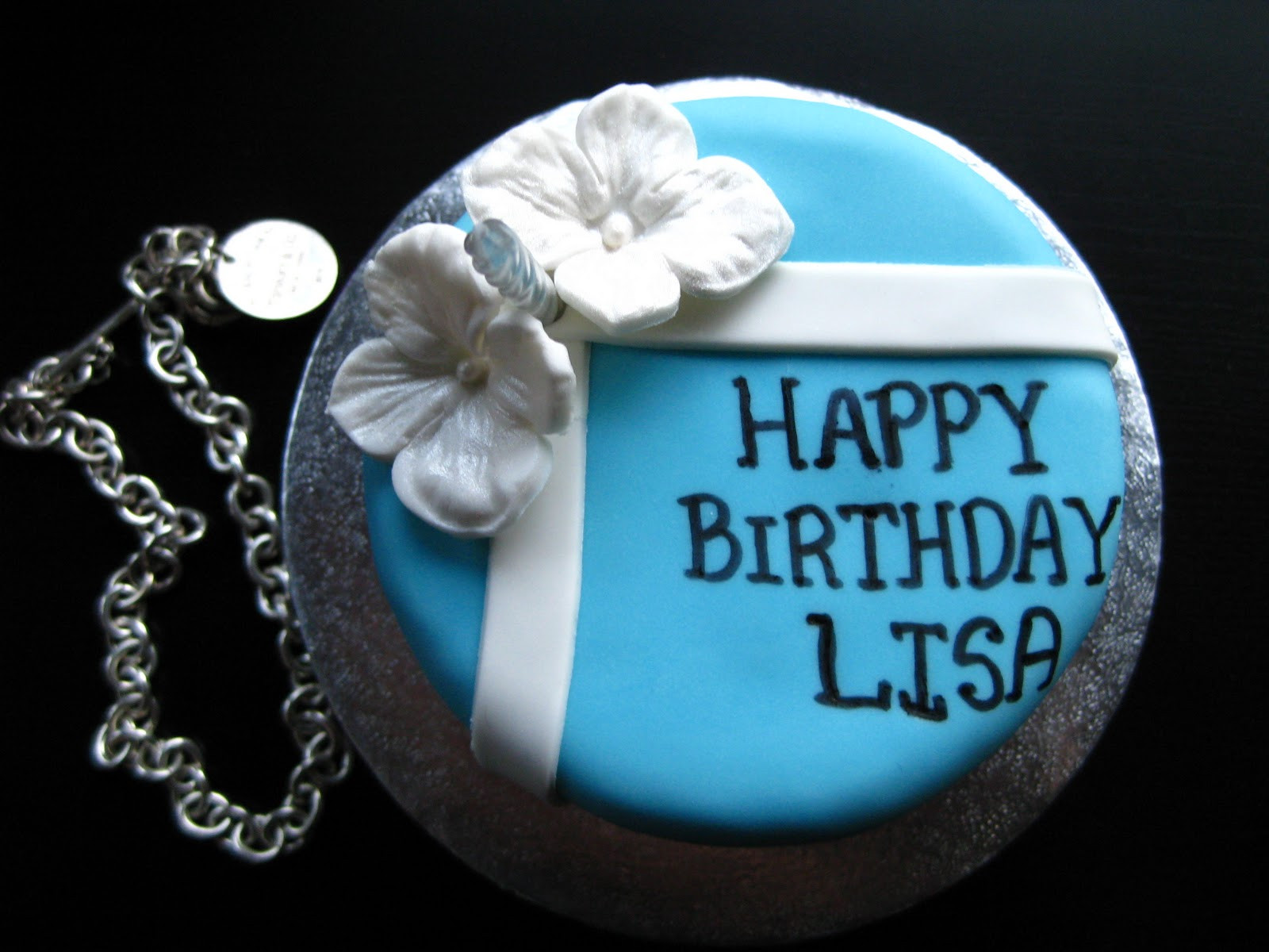 Happy Birthday Lisa Cake
 life s sweet Mini Tiffanys Cake
