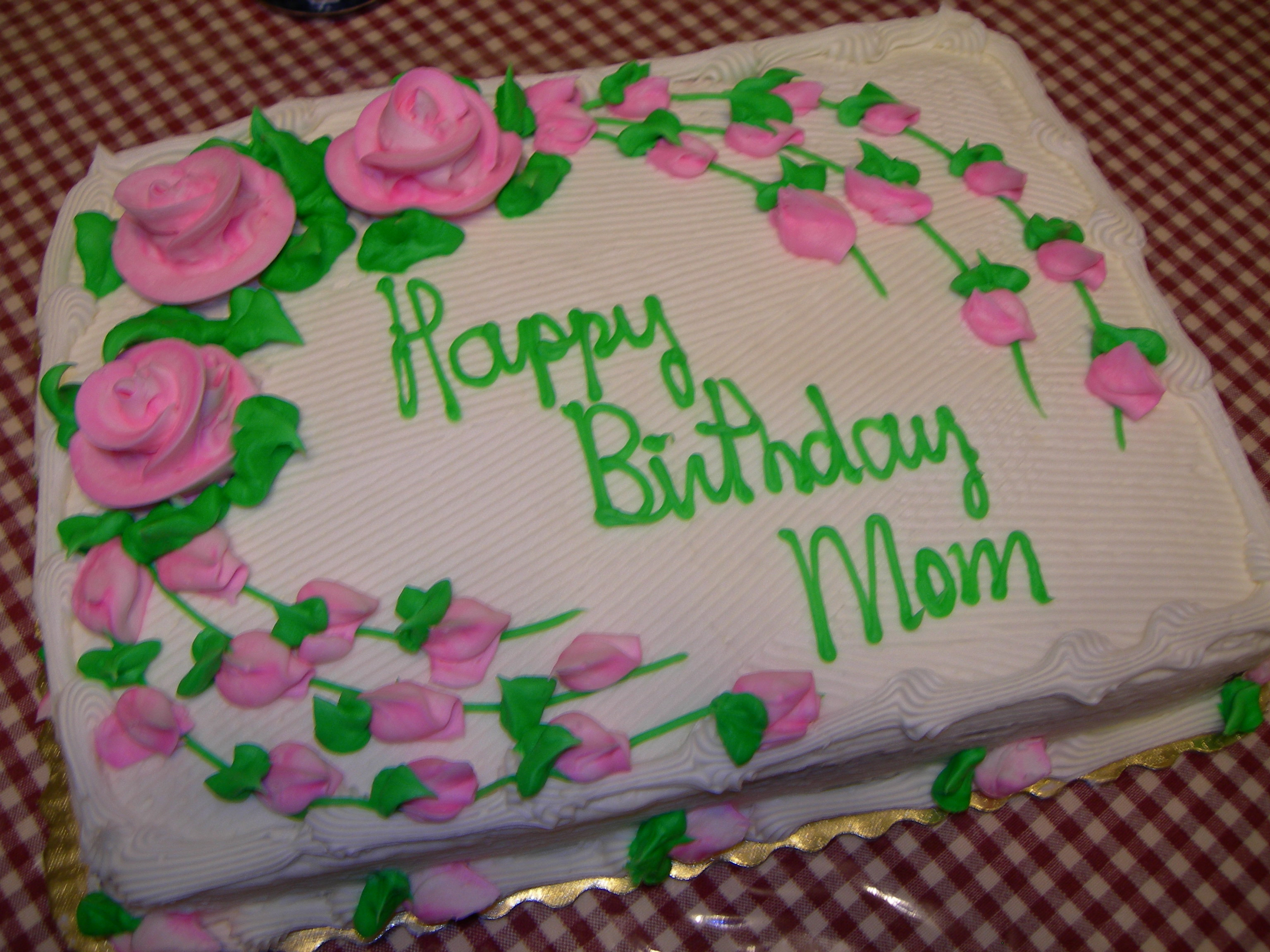 Best ideas about Happy Birthday Mommy Cake
. Save or Pin Happy Birthday Mom Now.