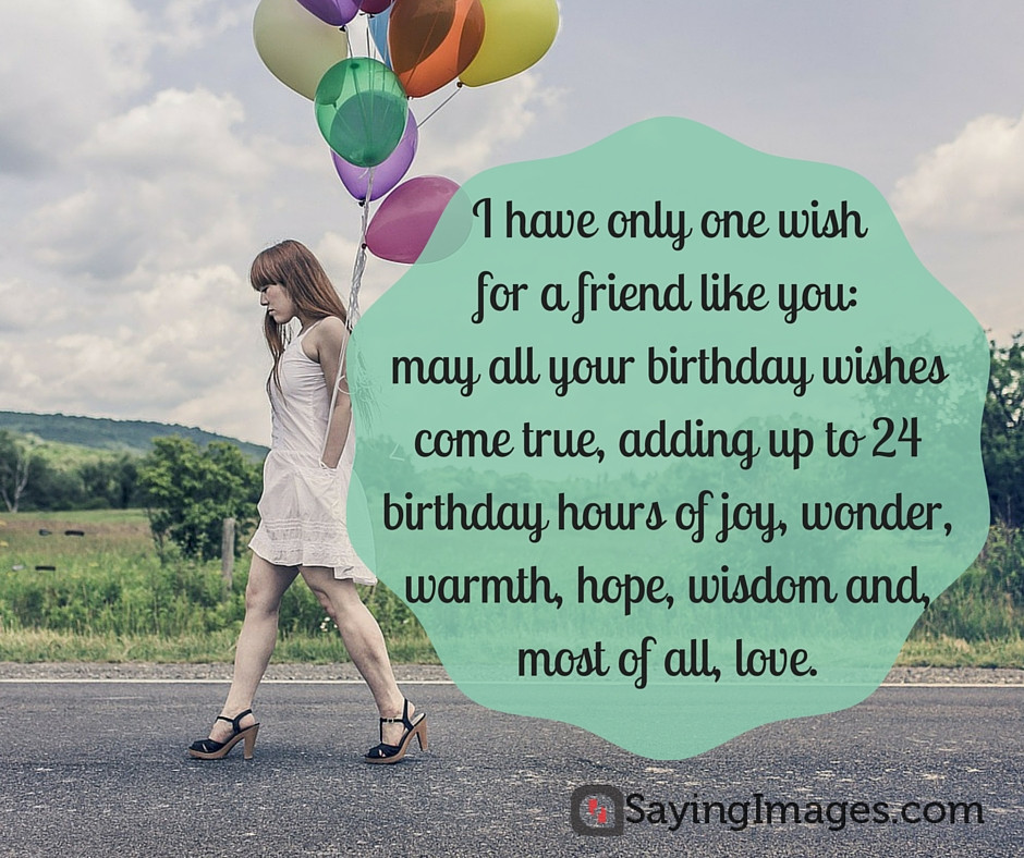 Happy Birthday Quotes Friend
 20 Birthday Wishes For A Friend pin and share