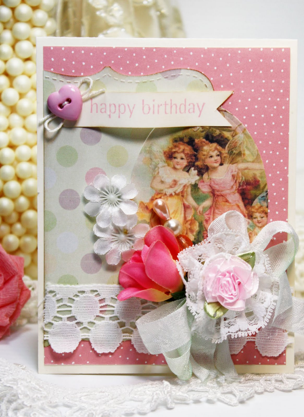 Best ideas about Happy Birthday Shabby Chic
. Save or Pin Inspired and Unscripted Shabby Chic Happy Birthday Card Now.