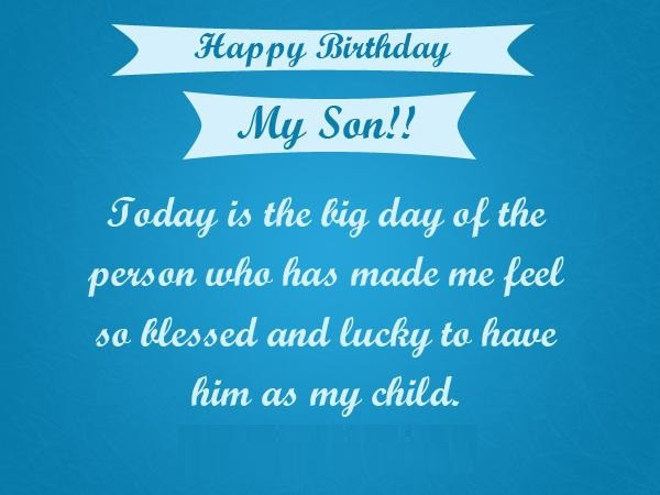 Happy Birthday Son Quotes
 Happy Birthday Son Quotes Messages