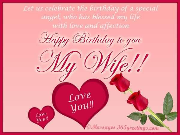 Happy Birthday Wife Quote
 38 Wonderful Wife Birthday Wishes Greetings Cards