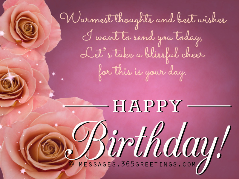 Happy Birthday Wishes To A Friend
 Happy Birthday Wishes Messages and Greetings Messages