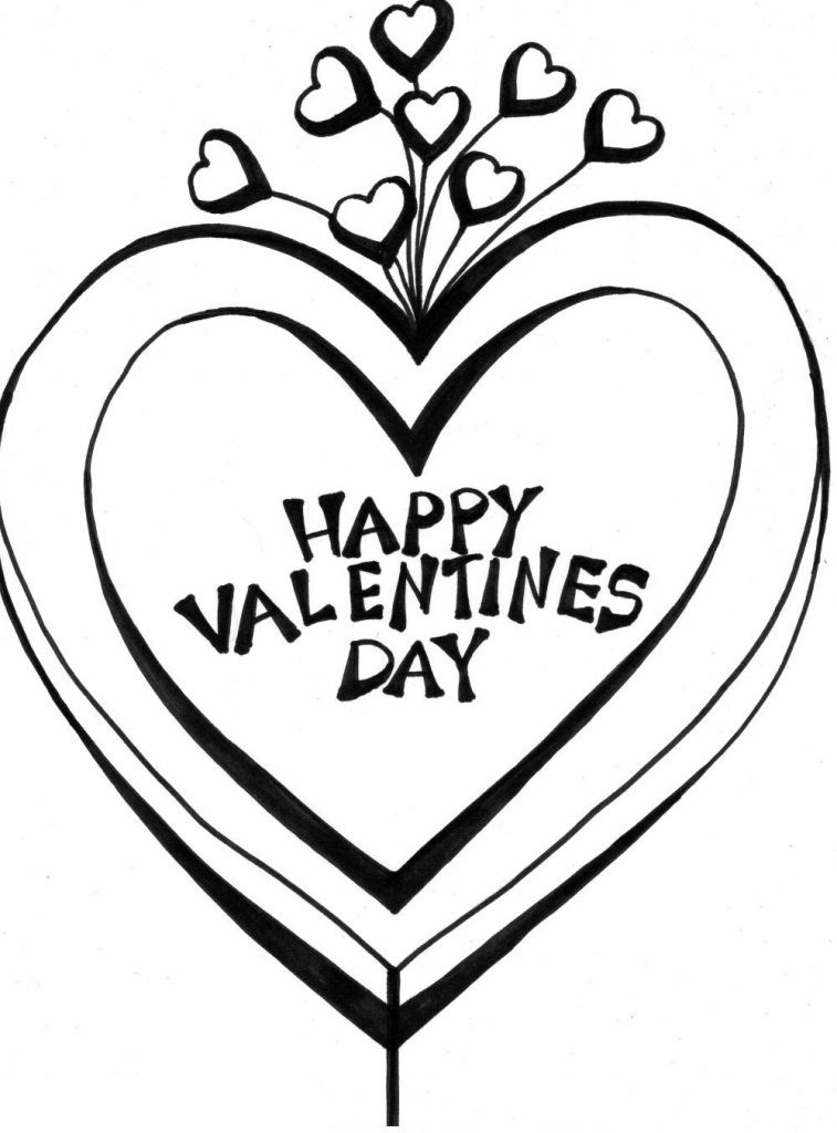 Happy Valentines Day Coloring Pages
 Happy Valentines Day Coloring Pages Best Coloring Pages