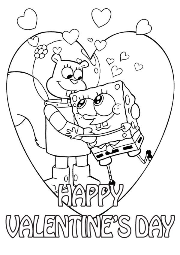 Happy Valentines Day Coloring Pages
 Happy Valentines Day Coloring Pages Best Coloring Pages