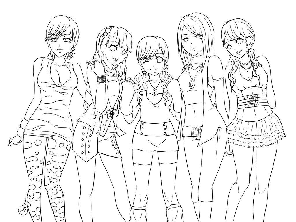 Hard Coloring Pages For Girls
 Hard Coloring Pages For Girls AZ Coloring Pages