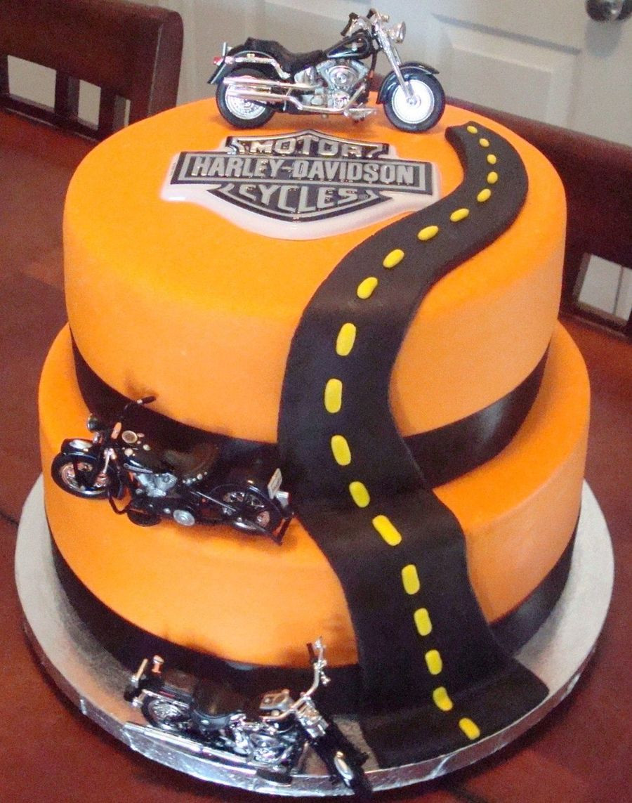 Harley Davidson Birthday Cake
 Harley Davidson Cake CakeCentral