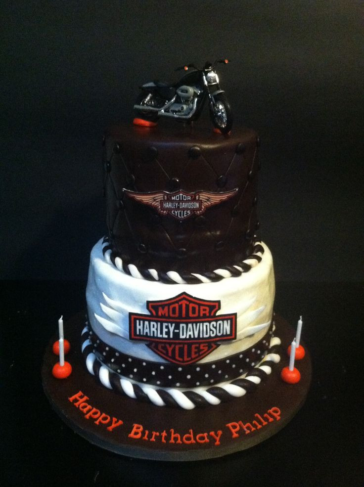 Harley Davidson Birthday Cake
 Harley Davidson birthday cake