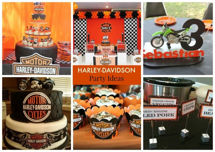 Best ideas about Harley Davidson Birthday Decorations
. Save or Pin 17 Best images about Harley Davidson Party Ideas for Young Now.
