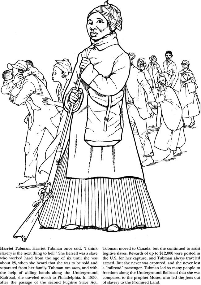Harriet Tubman Free Coloring Sheets
 The gallery for Harriet Tubman Coloring Pages