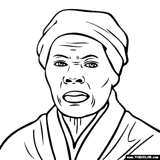 Harriet Tubman Free Coloring Sheets
 line Coloring Pages Starting with the Letter H Page 2