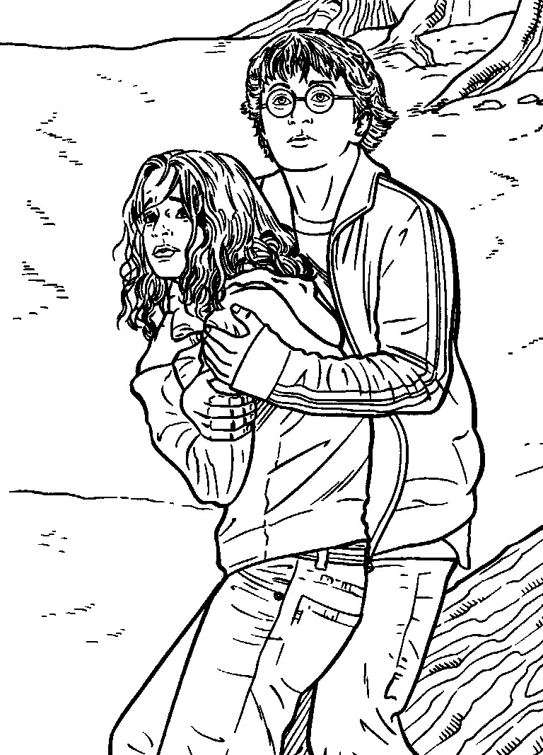 Harry Potter Coloring Pages For Teens
 Kids n fun