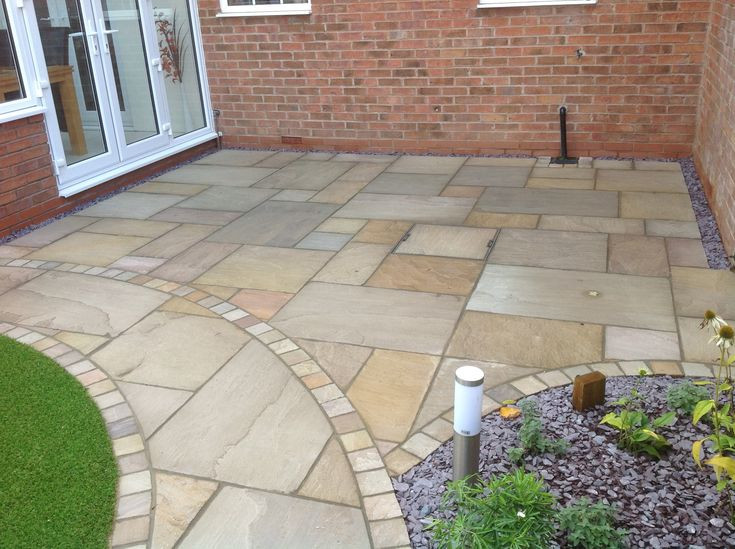 Best ideas about Harvest By The Patio
. Save or Pin Harvest Blend Sandstone Cobbles used as a border for a Now.
