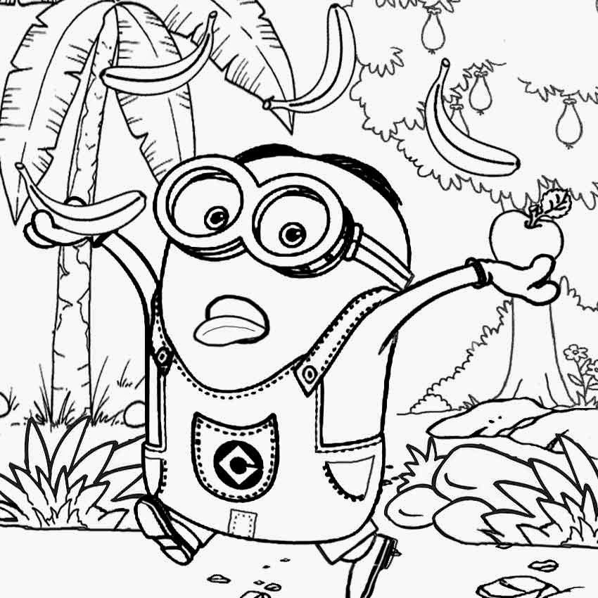 Hawaiian Coloring Pages For Teens
 Minion 24
