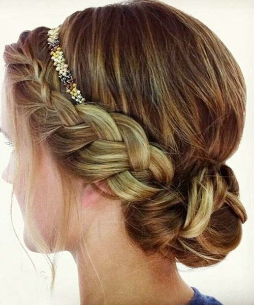 Headband Braids Hairstyles
 20 Pretty Braided Updo Hairstyles PoPular Haircuts