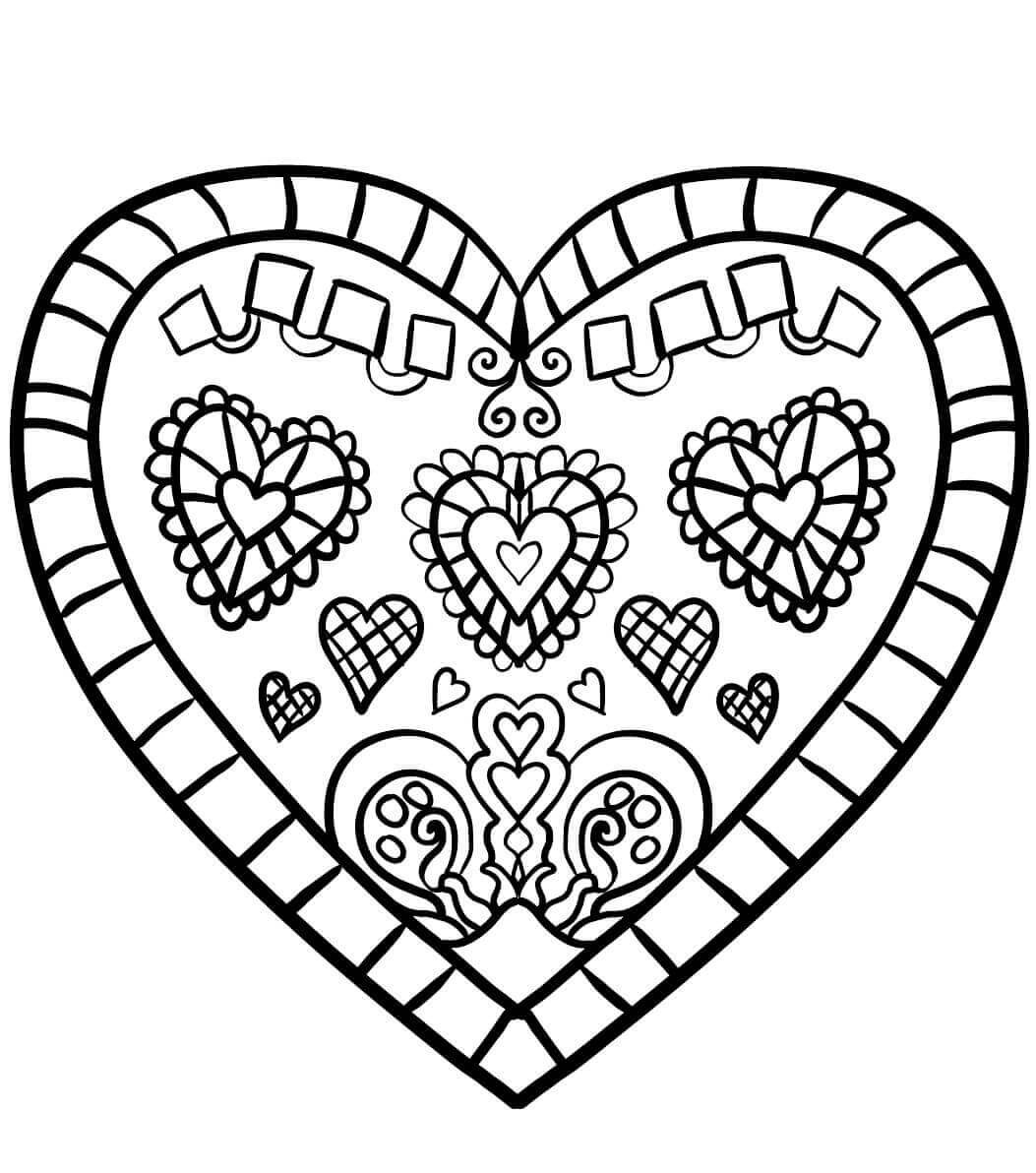 Heart Coloring Books
 35 Free Printable Heart Coloring Pages