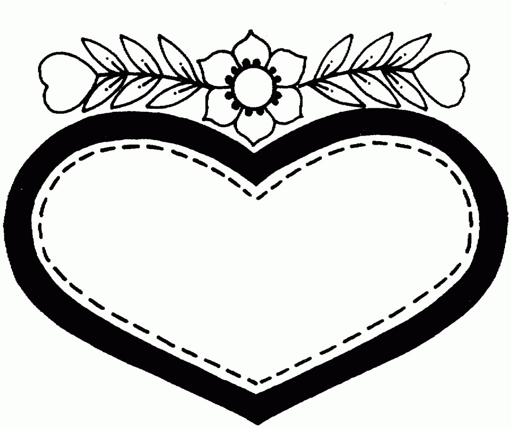 Heart Coloring Books
 Free Printable Heart Coloring Pages For Kids